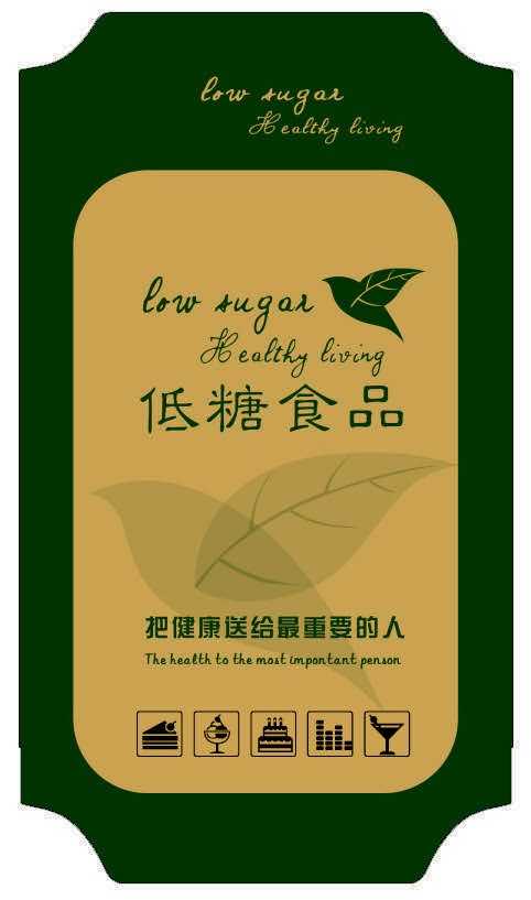 蛋糕烘焙标签